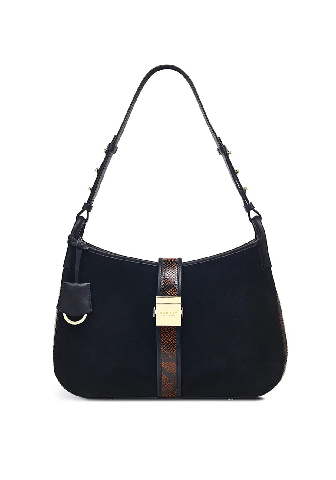Radley Grosvenor Remastered Medium Shoulder Bag, Black