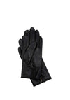 Ralph Lauren Oval Logo Leather Gloves, Black