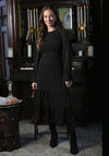 Rant & Rave Hannah Tiered Midi Dress, Black