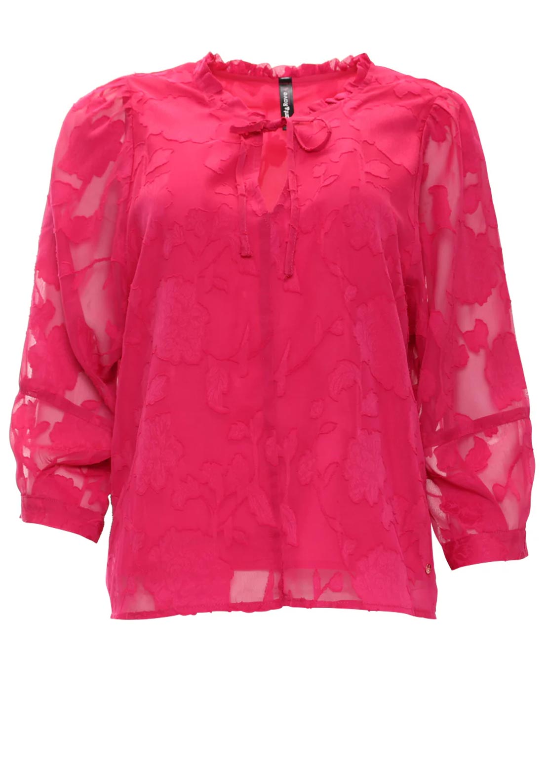 Rant and Rave Primrose Floral Blouse, Pink