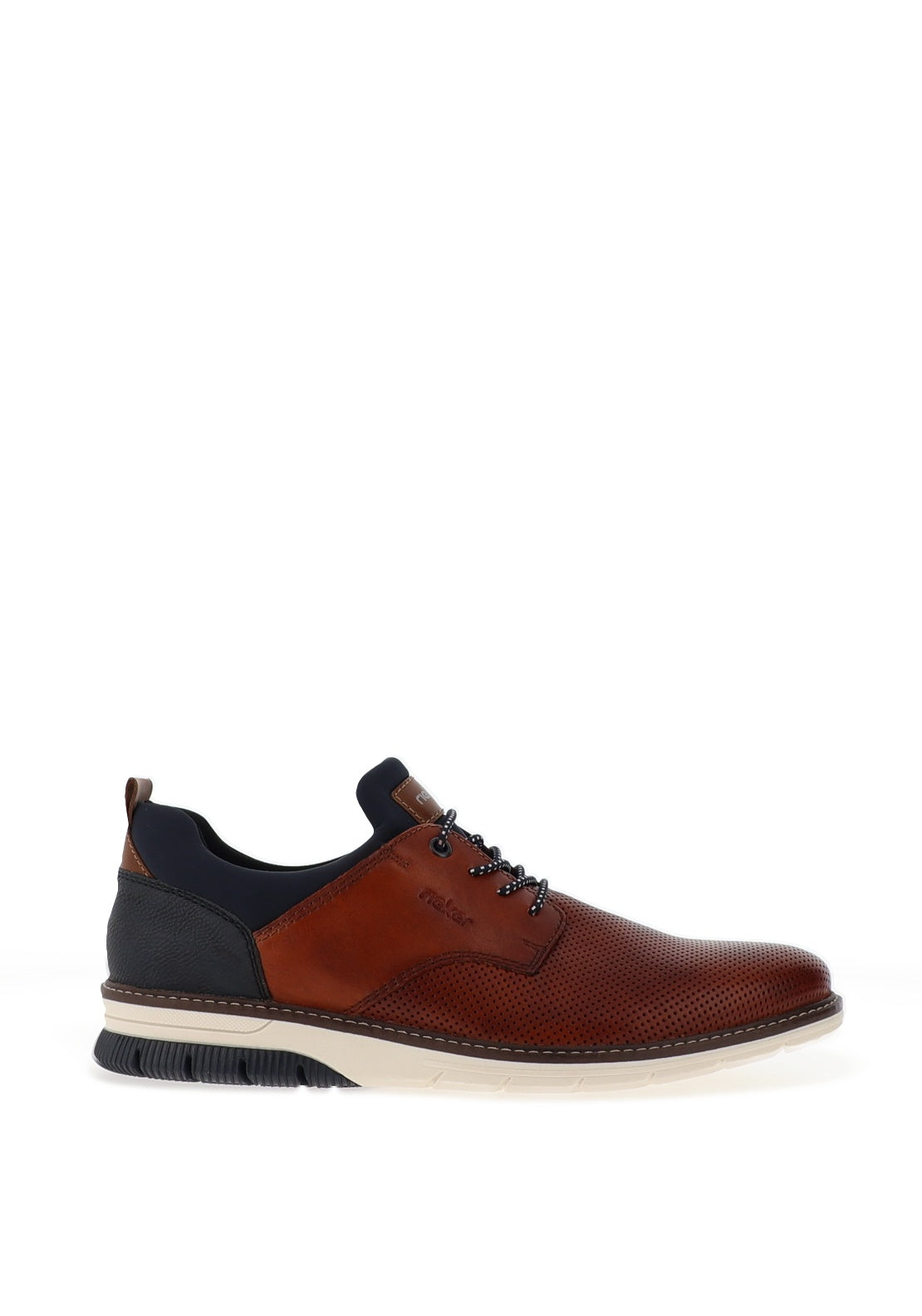 Rieker Men’s Slip on Casual Shoes, Cognac