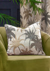 Riva Wylder Galapagos Palm Tree Feather Cushion 50x50cm, Natural