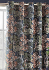 Riva Wylder Woodland Nature Eyelet Lined 90”x90” Curtains, Navy