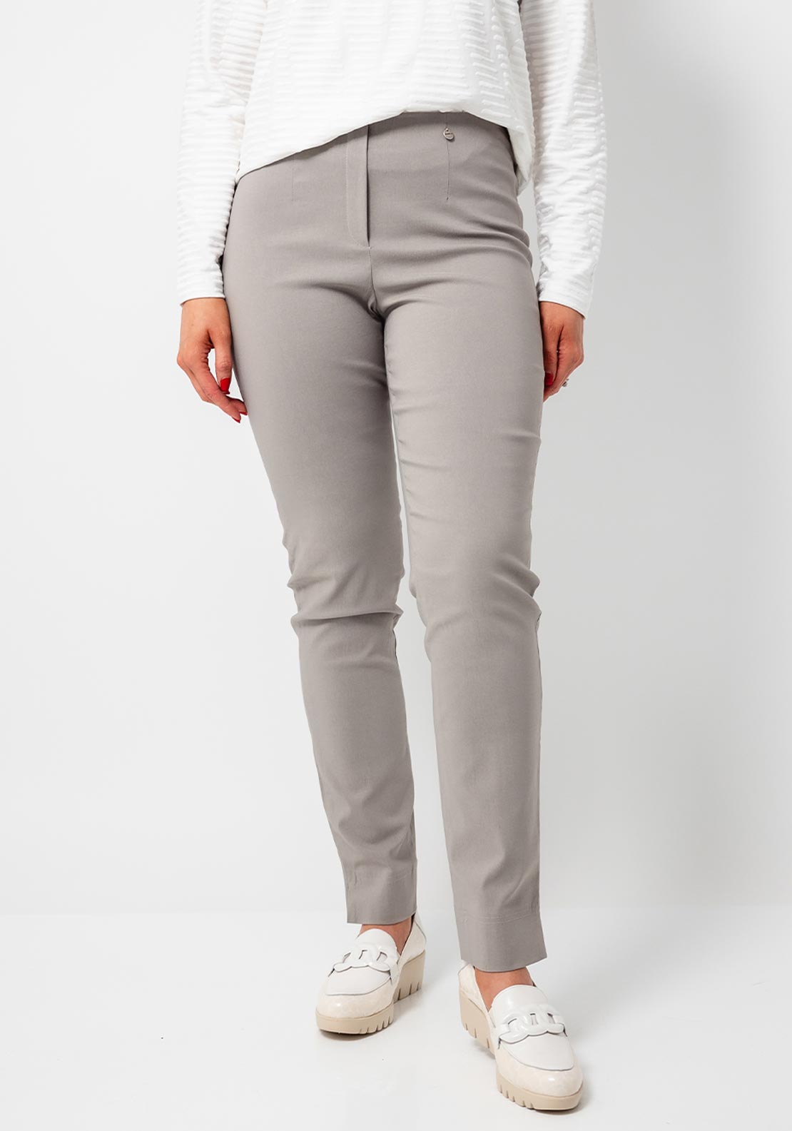 Robell Marie Full Length Trousers Mustard 51412-5499-26 main image 1