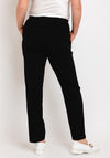 Robell Sahra Full Length Slim Fit Trouser, Black