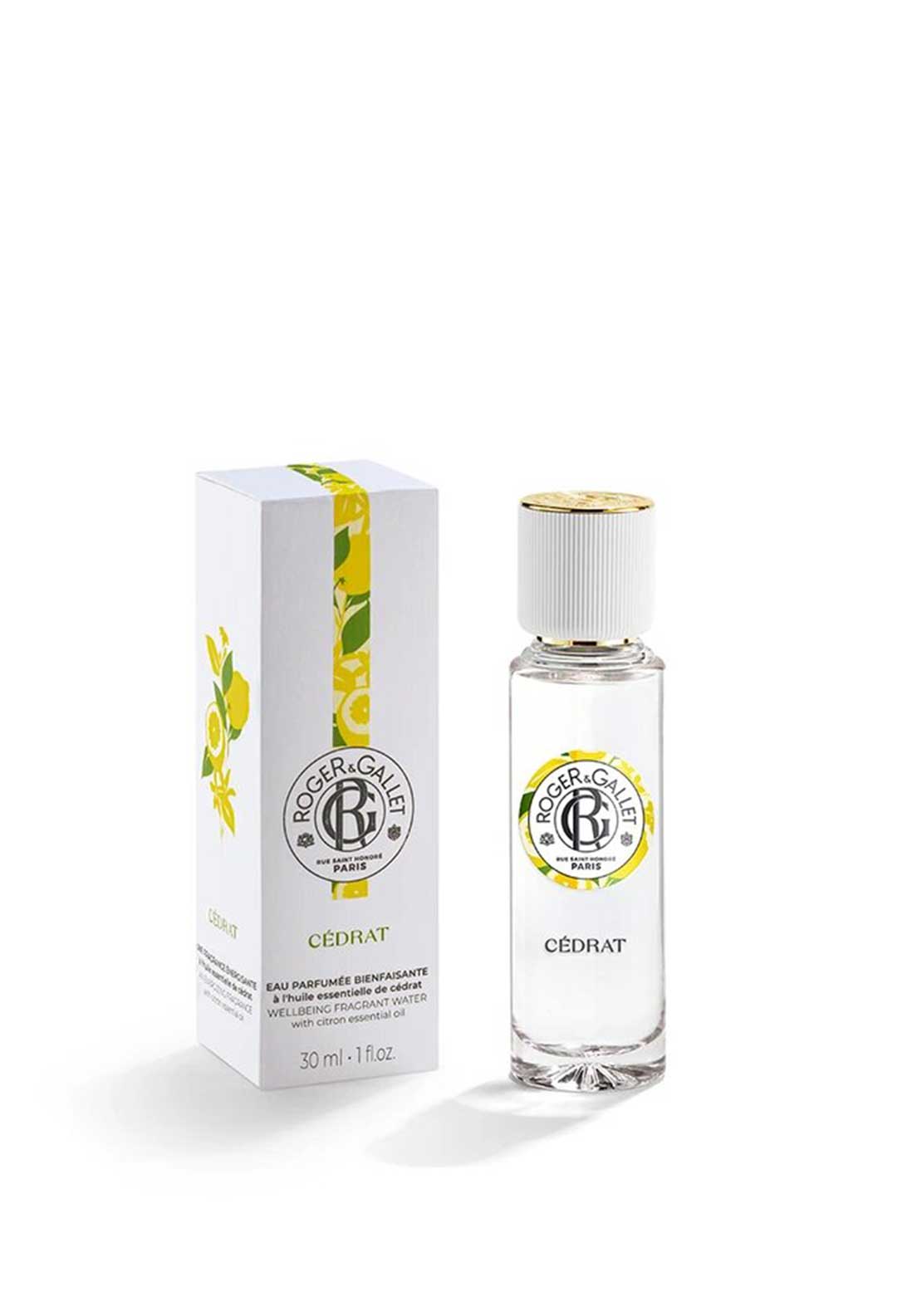 Roger & Gallet Cedrat Parfum Wellbeing Fragrance Water, 30ml