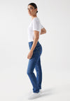Salsa Faith Push in Slim Jeans, Medium Blue Denim