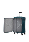 Samsonite Citybeat 4 Wheel Spinner Small Suitcase, Petrol Blue