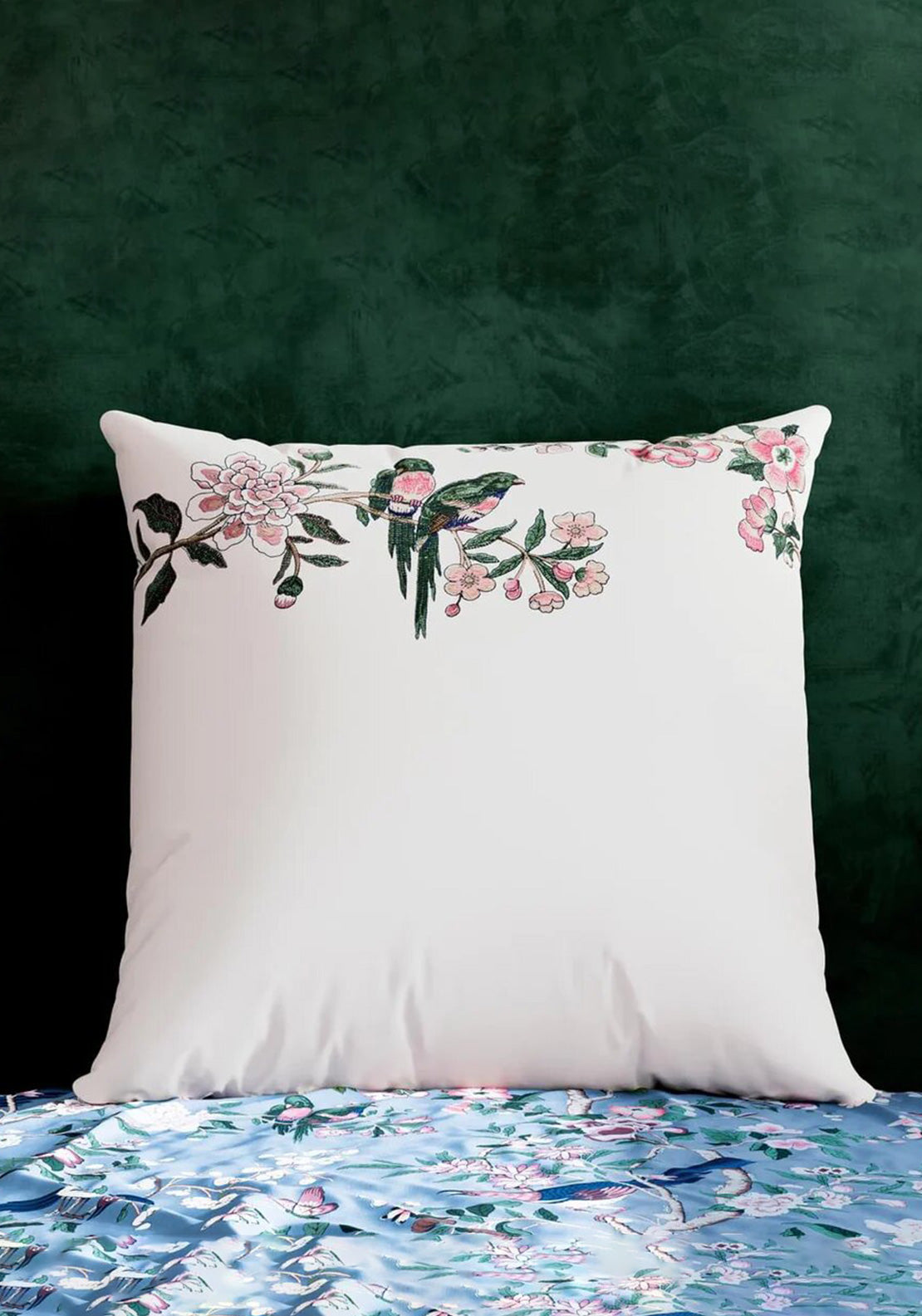 Sanderson Chinoiserie Hall Pillowcases Pair, Blueberry McElhinneys