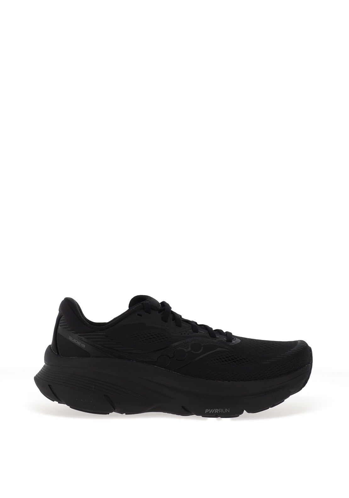 Saucony Guide 19 Running Shoes, Triple Black Multi