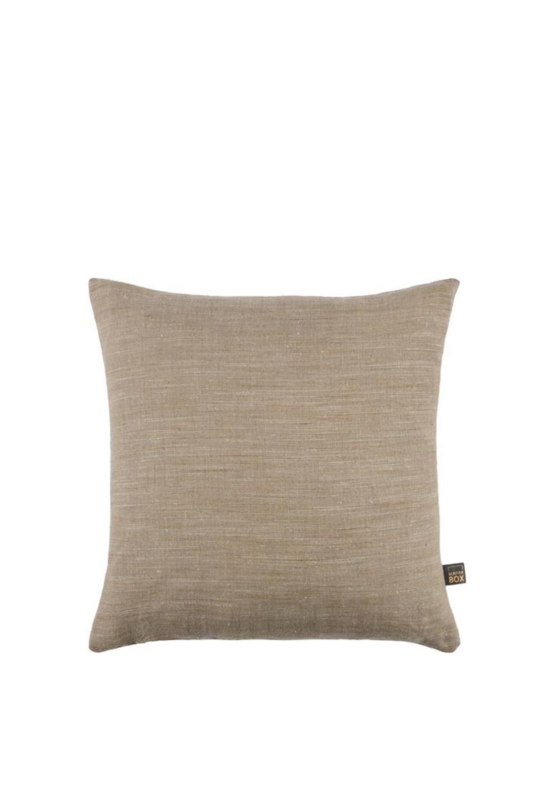 Scatter Box Lydia 43x43cm Cushion, Taupe