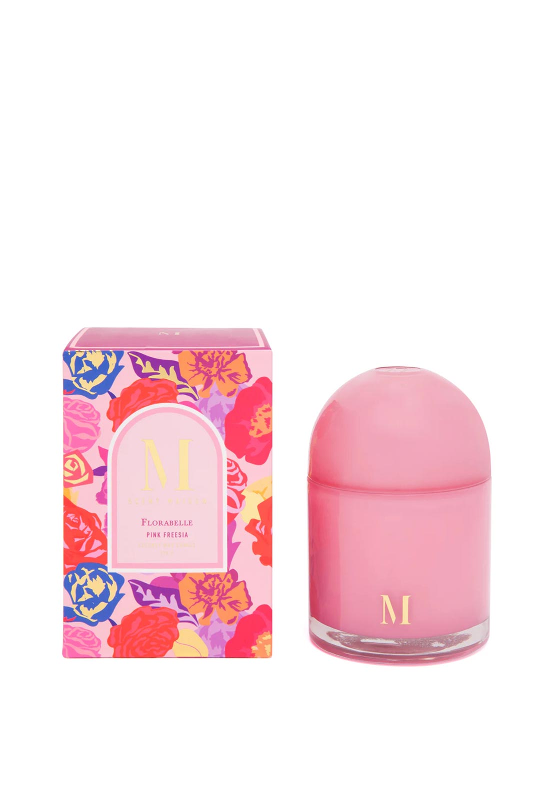 Scent Maison Florabelle Pink Freesia 375g Candle
