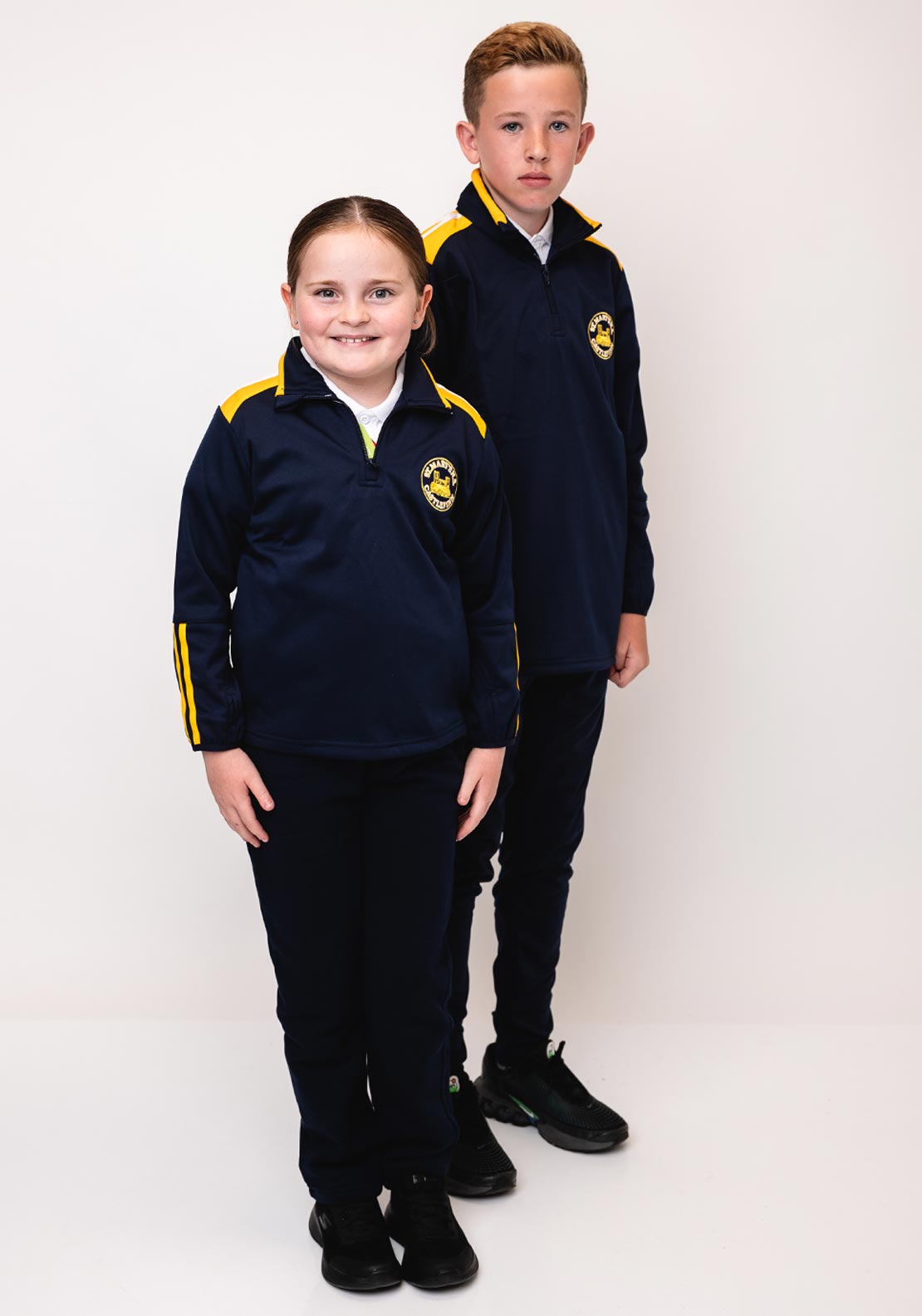 St Marys Castlefinn School Jumper, Navy McElhinneys