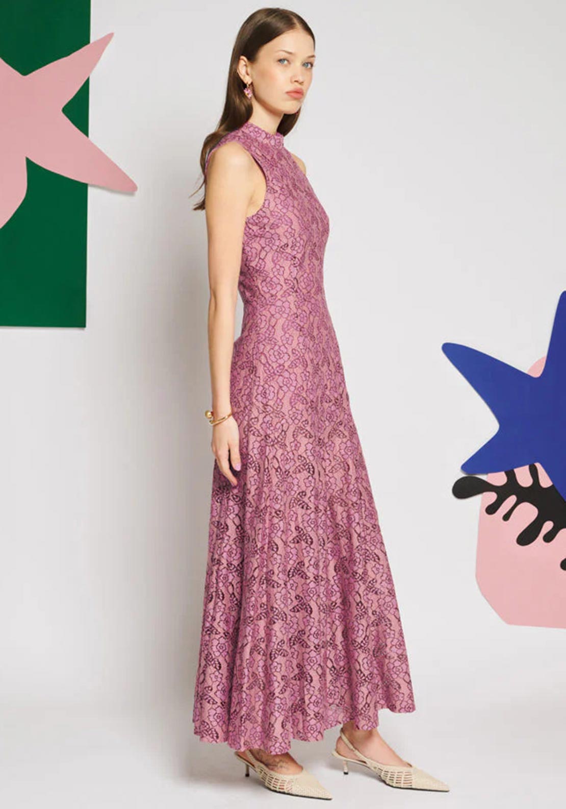 SISTER JANE LUCIE LACE MAXI DRESS