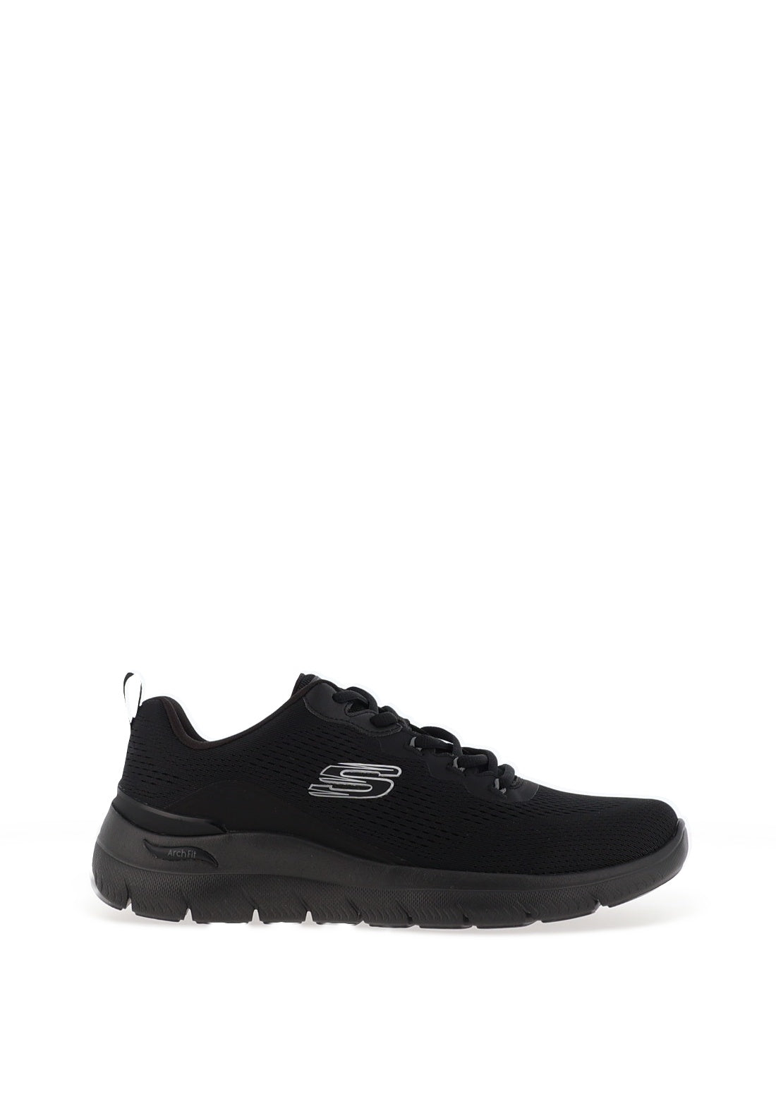 Skechers Arch-Fit Summits Kravel Trainers, Black