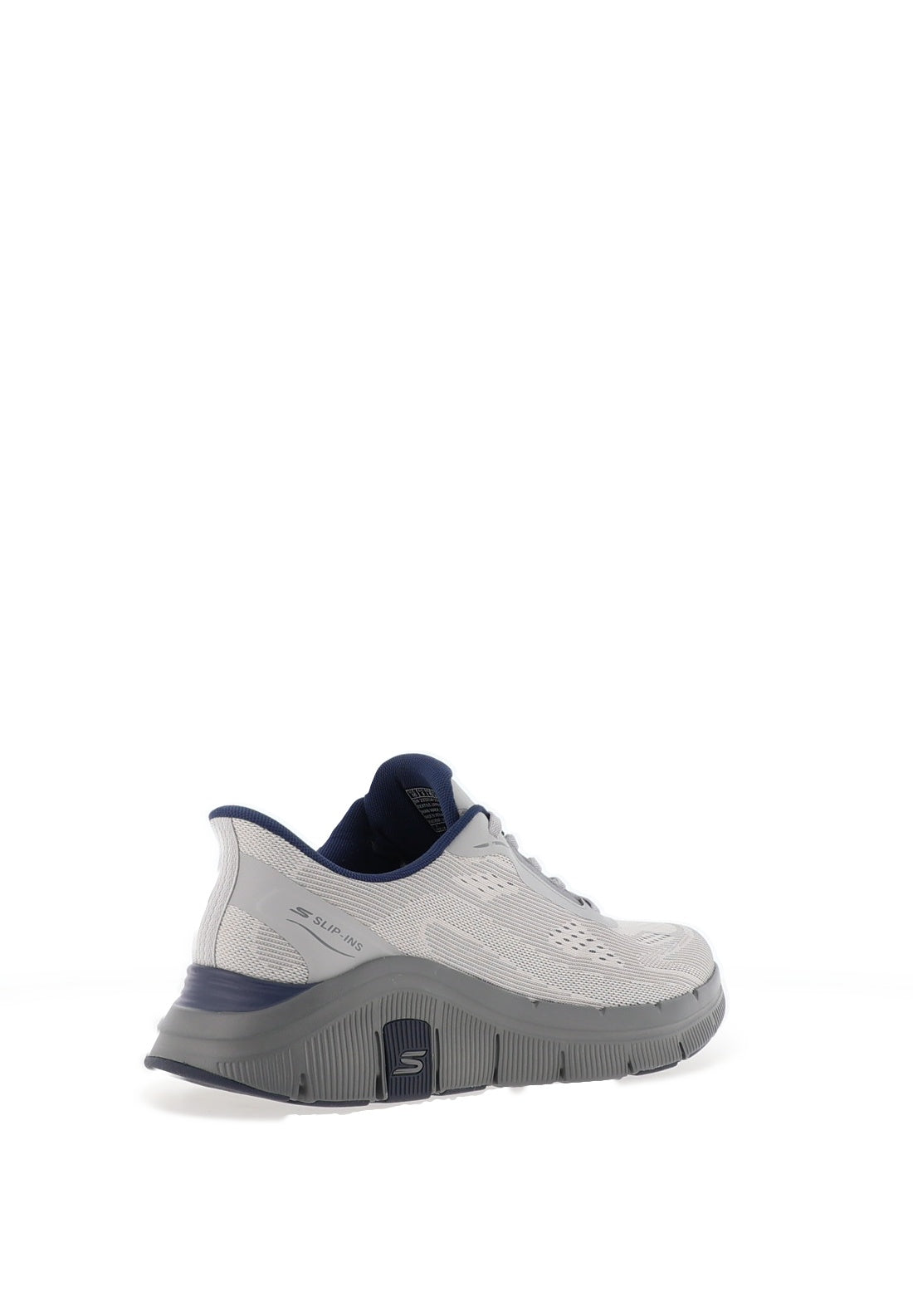 Skechers Zayder Slip Ins Trainers, Grey Multi