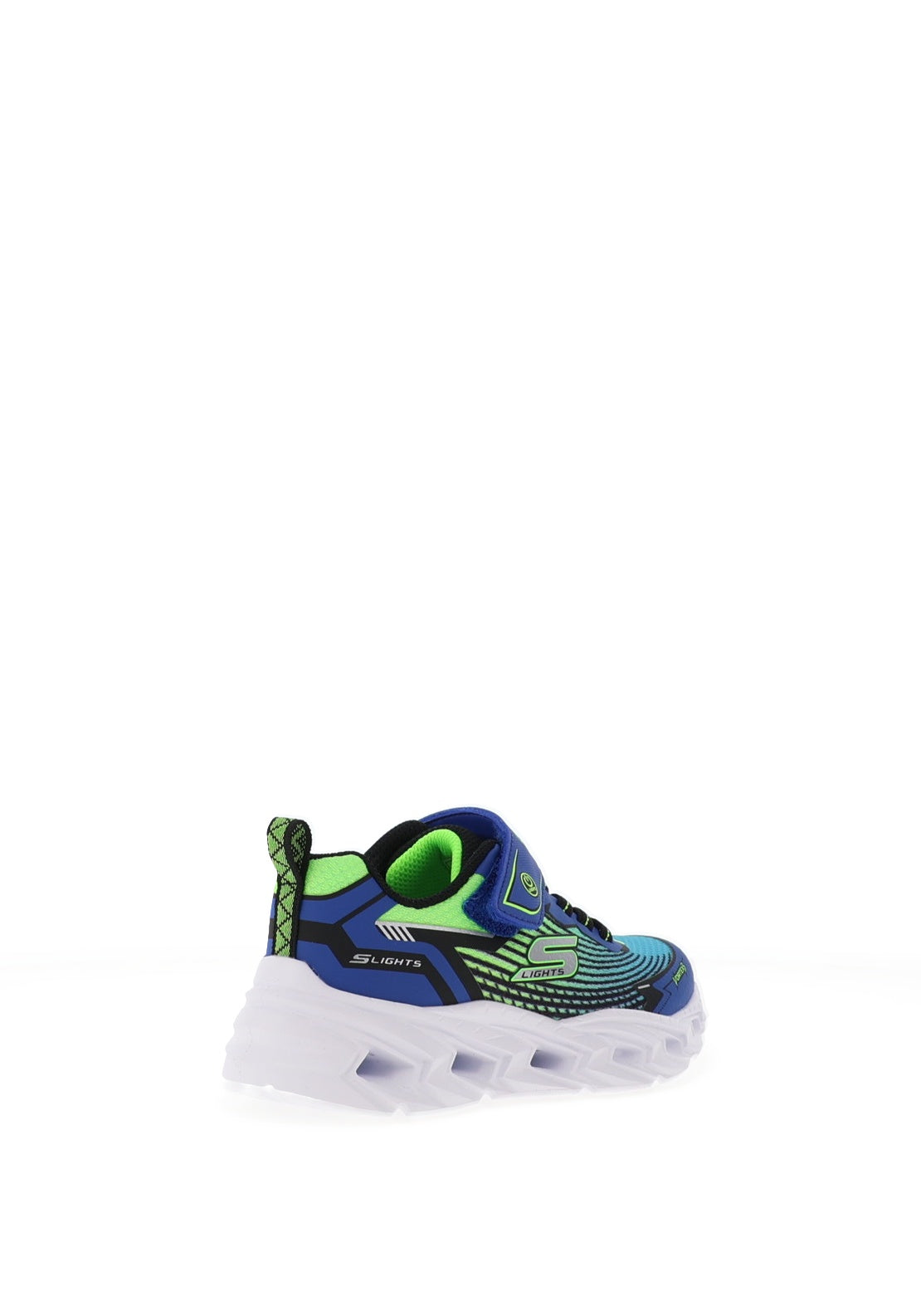 Skechers Boys S Lights Vortex 3.0 Trainer, Blue