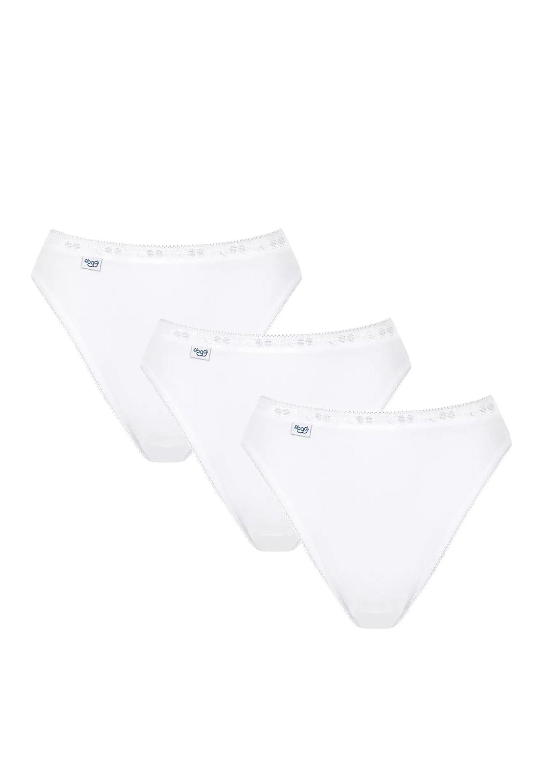 Sloggi Basic Tai Canottiera Donna In Confezione Da 2 - Taglia 44, Colore Bianco, Intimo Comodo E Morbido