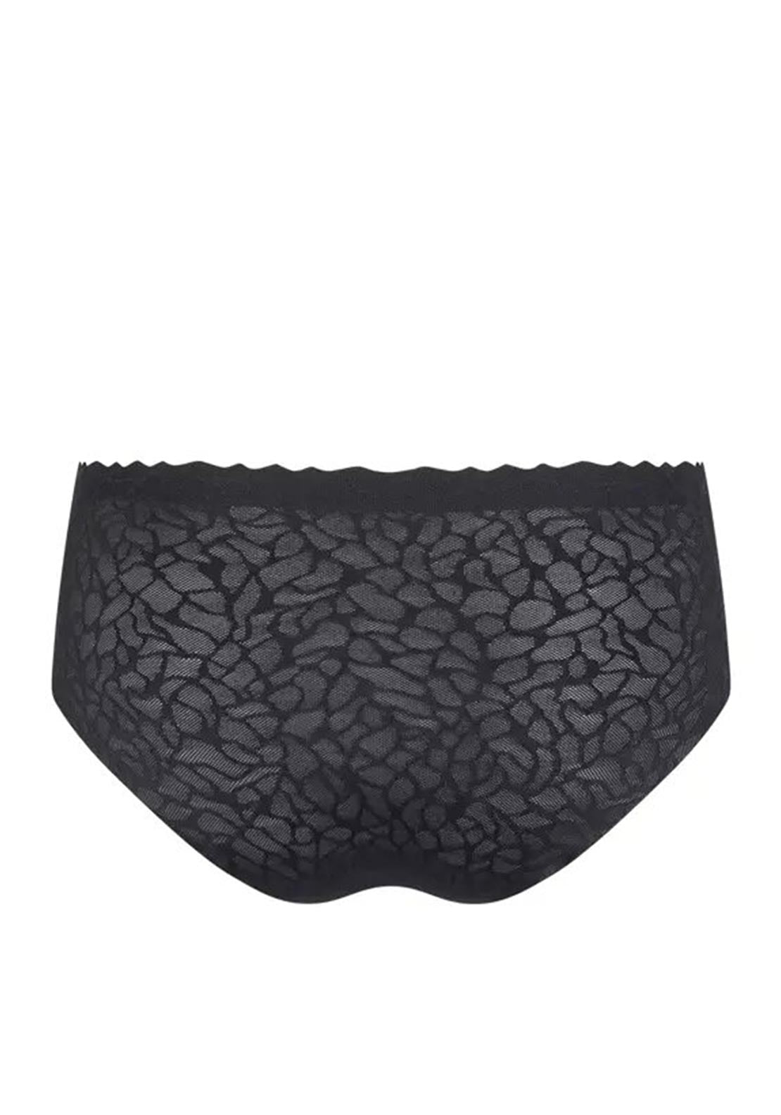 Sloggi Zero Feel Lace Hipster Brief, Black