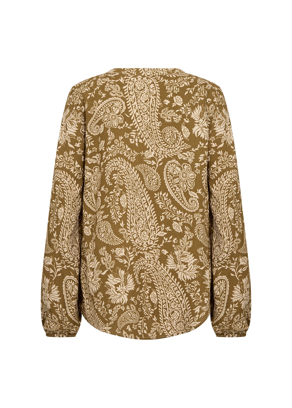 Soya Concept Valgerda V-Neck Blouse, Yellow