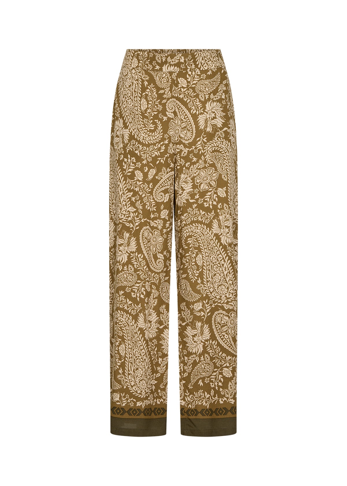 Soya Concept Valgerda Paisley Trousers, Yellow