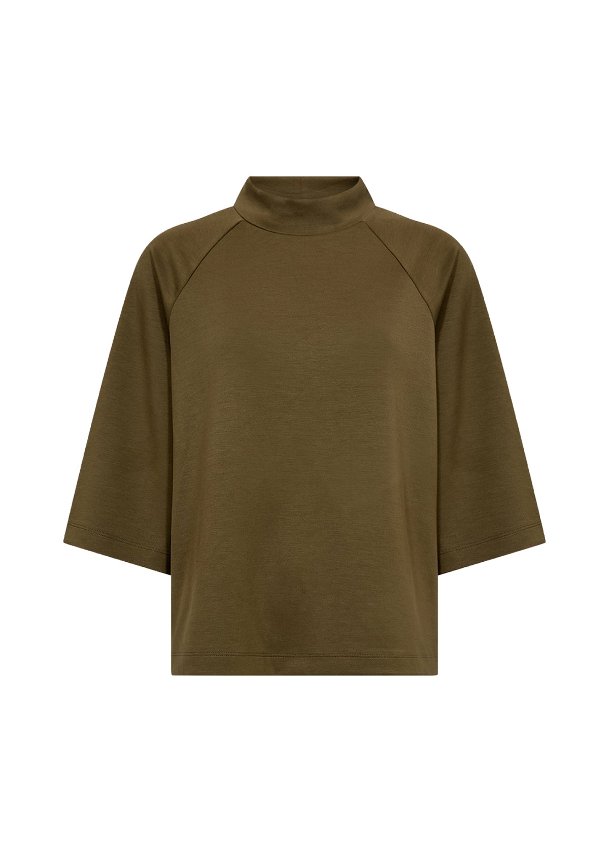 Soya Concept Banu Flare Sleeve Jumper, Green