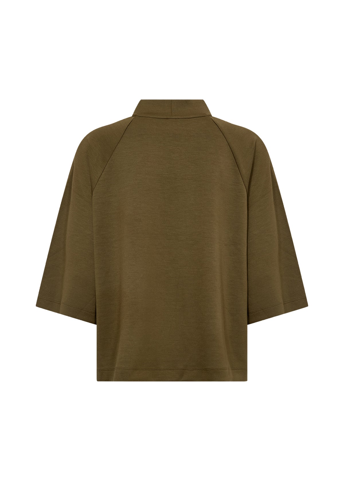 Soya Concept Banu Flare Sleeve Jumper, Green