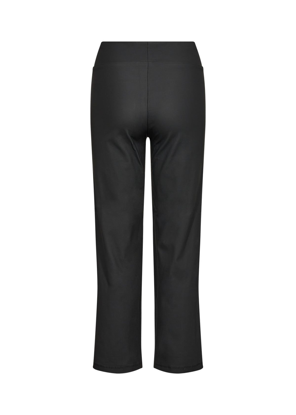 Soya Concept Pam Leather Trousers, Black