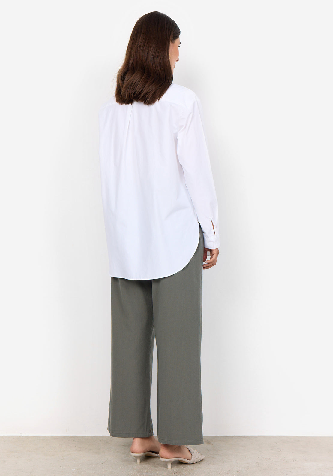 Soyaconcept Netti Tie Neck Shirt, White