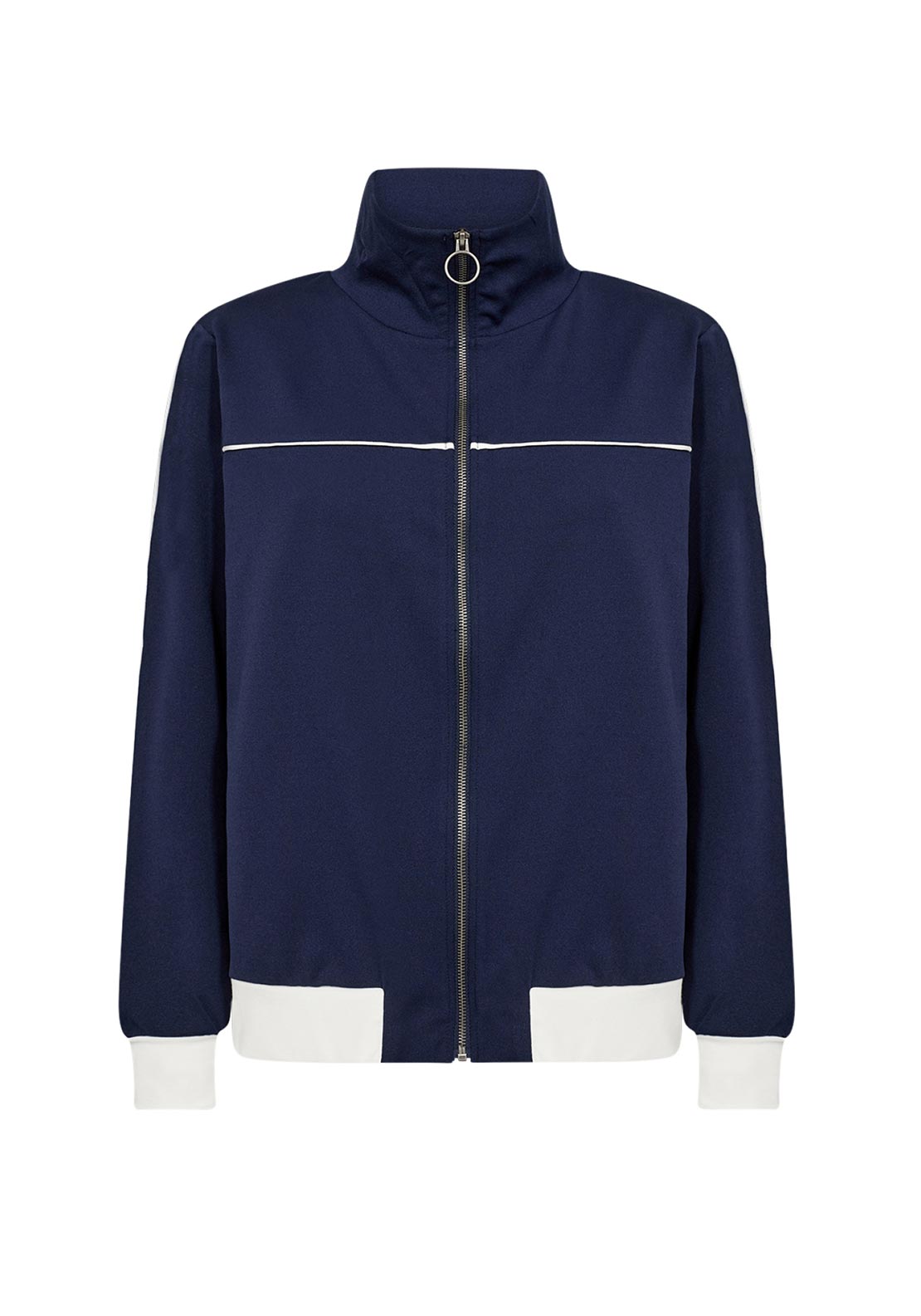 Soyaconcept Siham Full Zip Sweatshirt, Navy