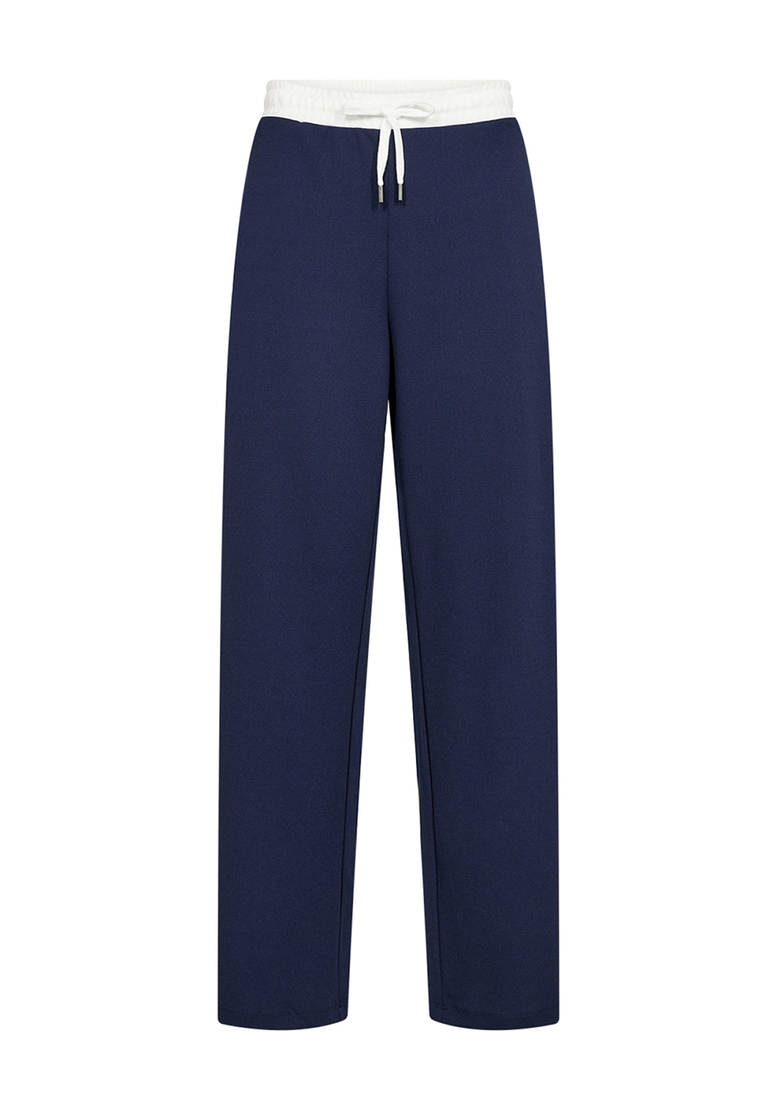 Soyaconcept Siham Loose Fit Trousers, Navy and White