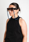 Serafina Collection Chain Link Sunglasses Chain, Blue