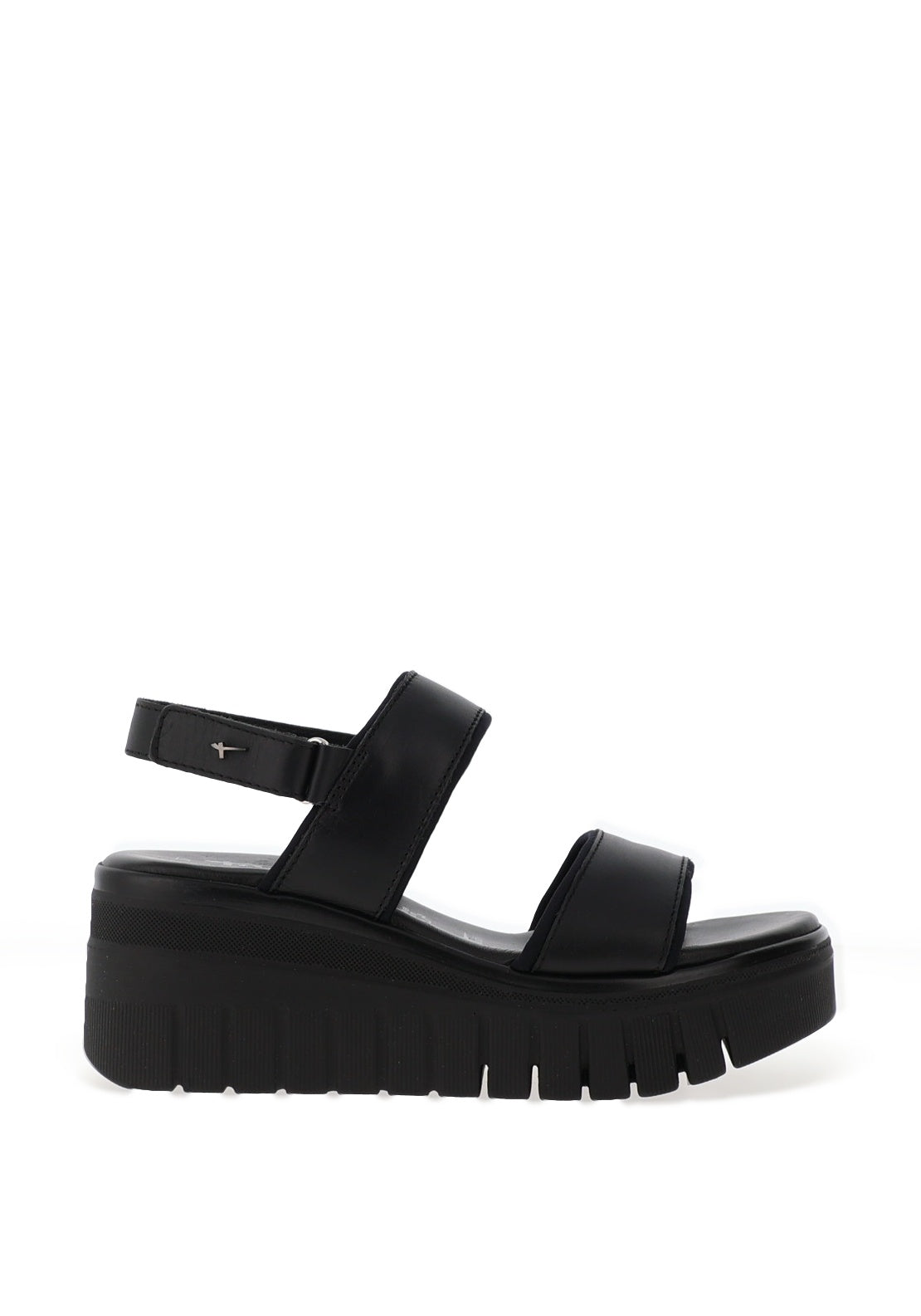 Tamaris Chunky Platform Sandals, Black