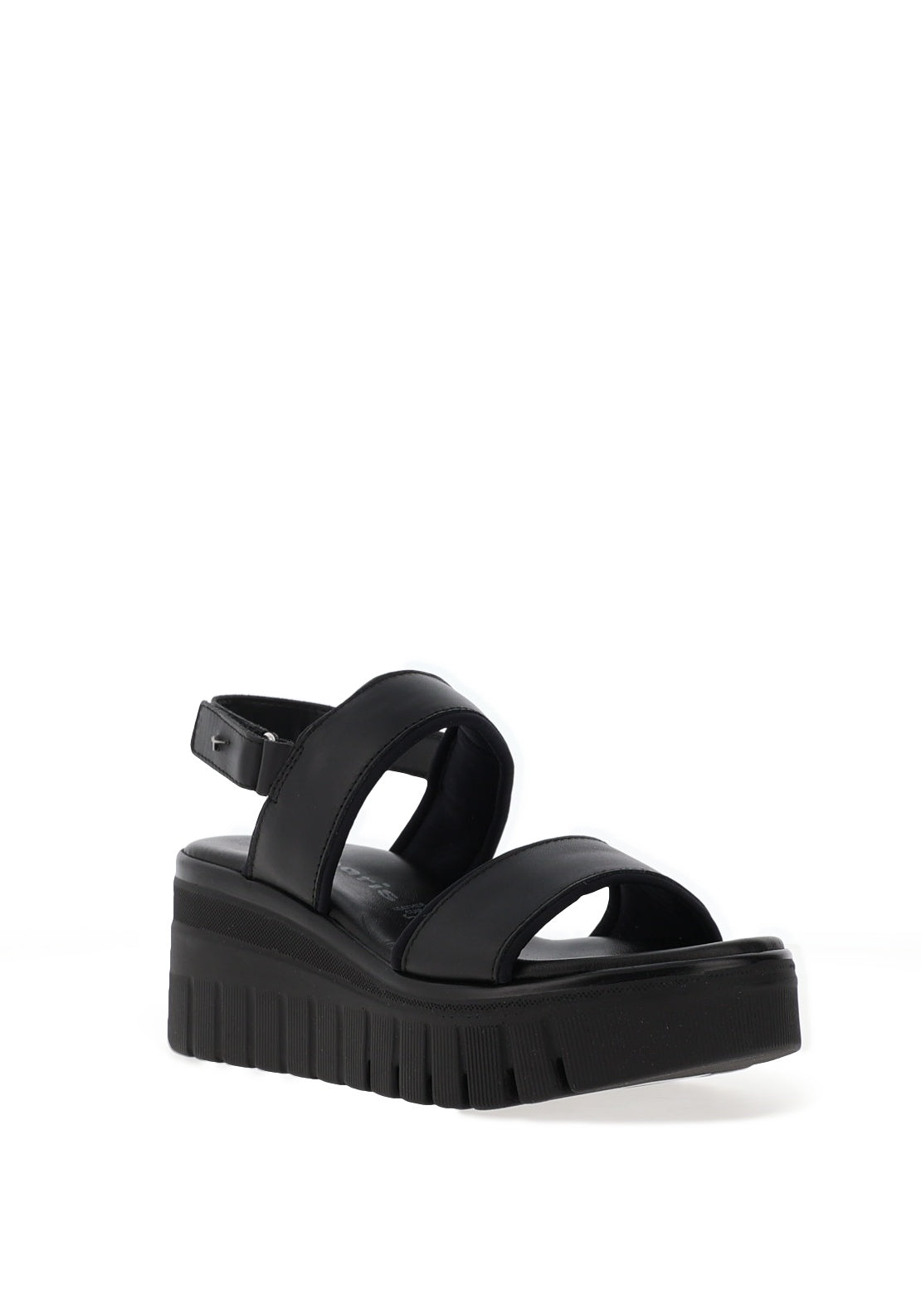Tamaris Chunky Platform Sandals, Black