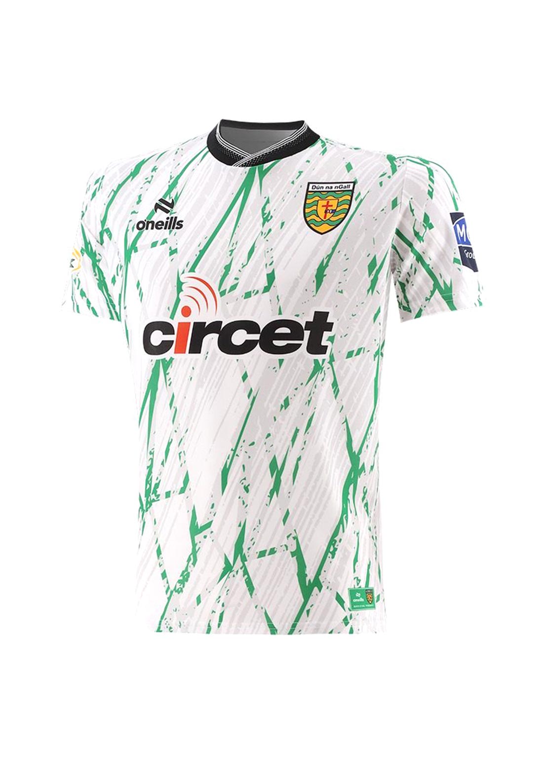 O’Neills Kids Donegal GAA Training Jersey 2026, White Multi