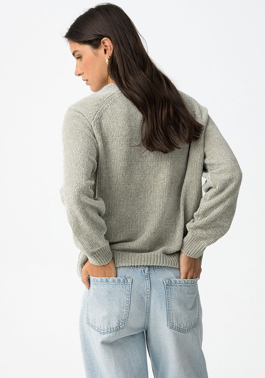 Tiffosi Mango Chenille Jumper, Green