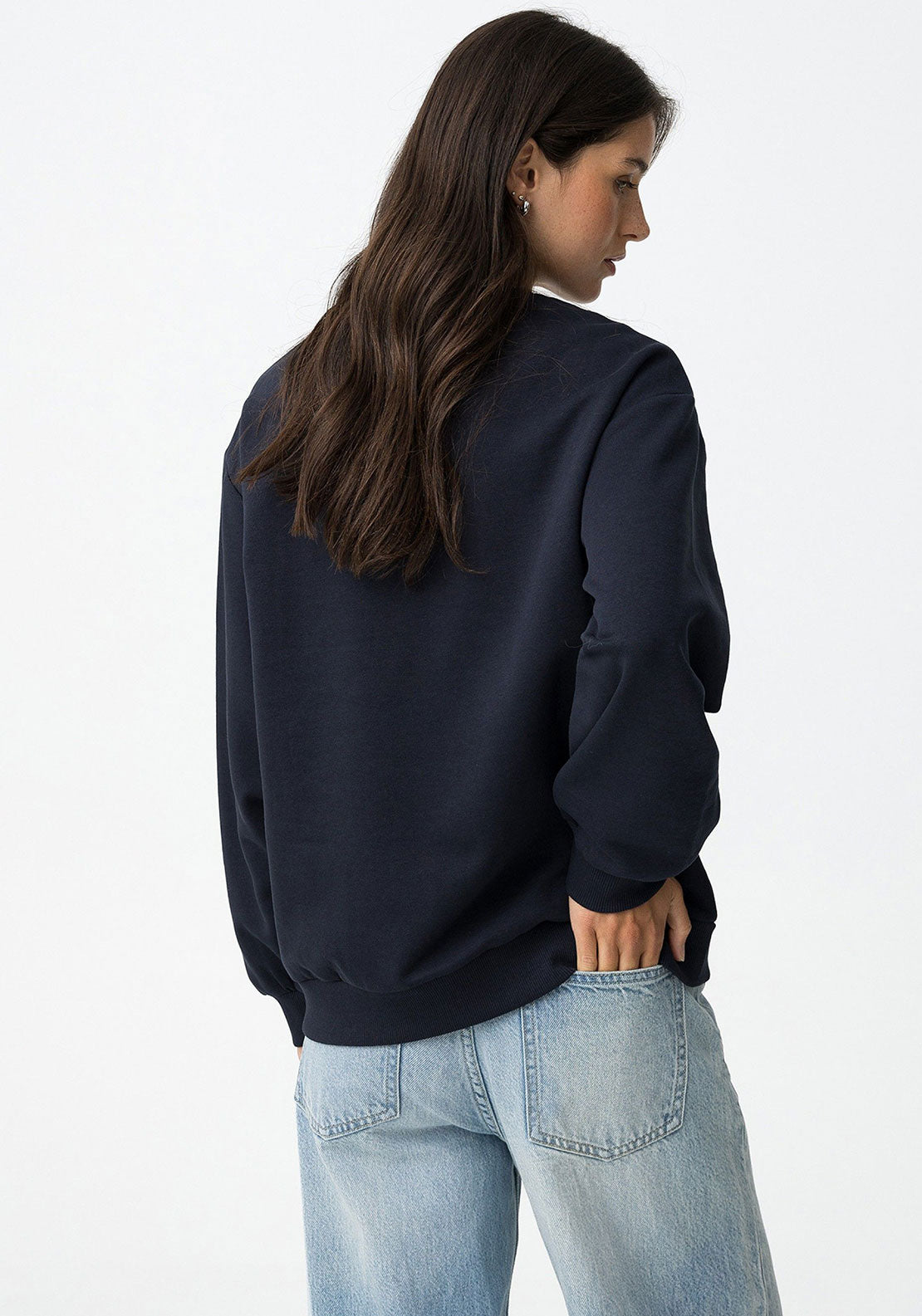 Tiffosi Oceanic Slogan Print Sweatshirt, Navy