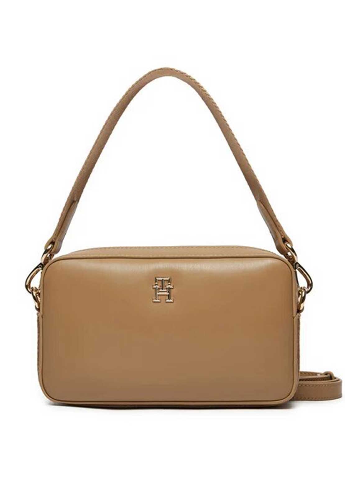 Tommy Hilfiger Crossbody Camera Bag, Light Tan
