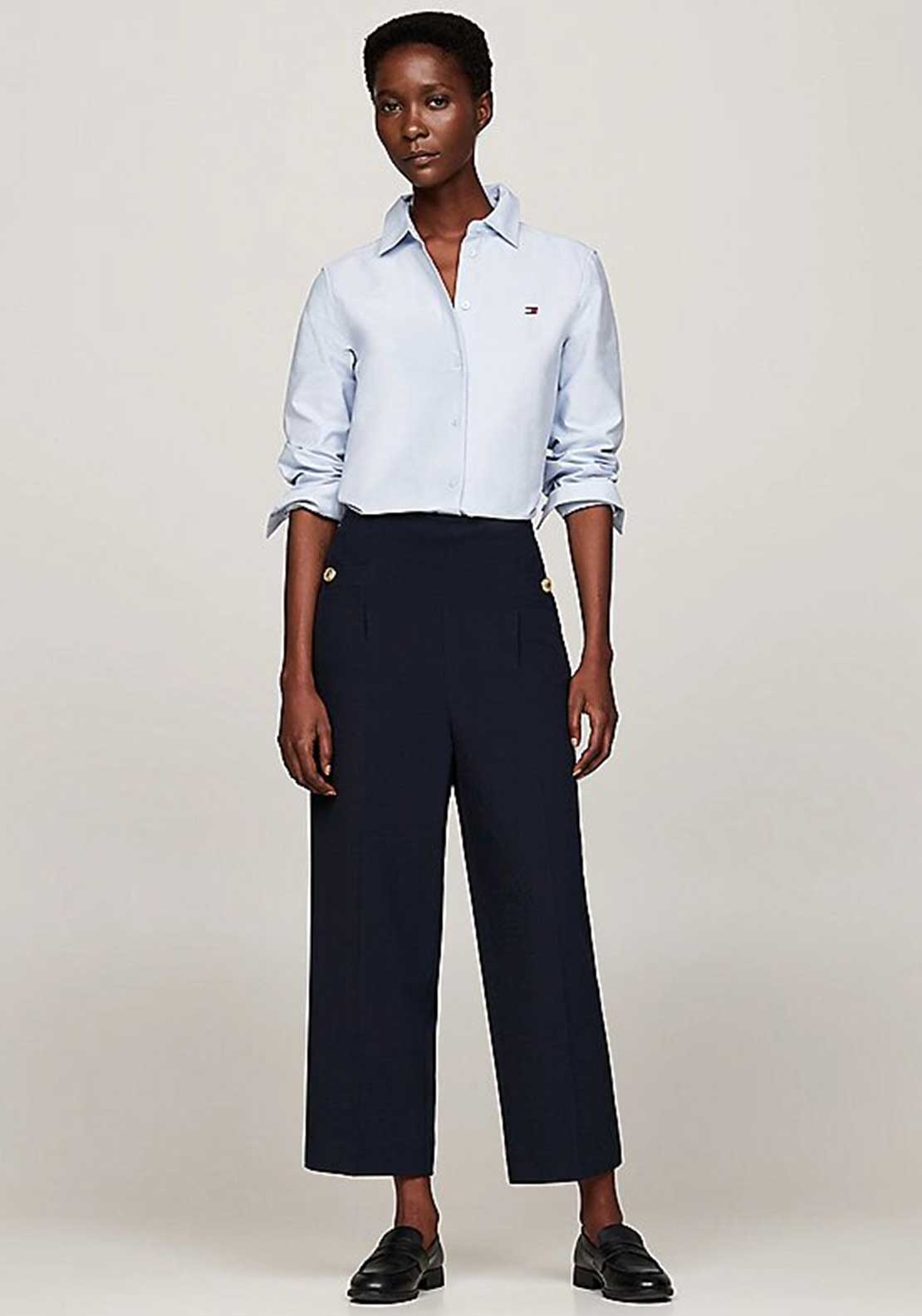 Tommy Hilfiger Oxford Cotton Regular Shirt, Blue