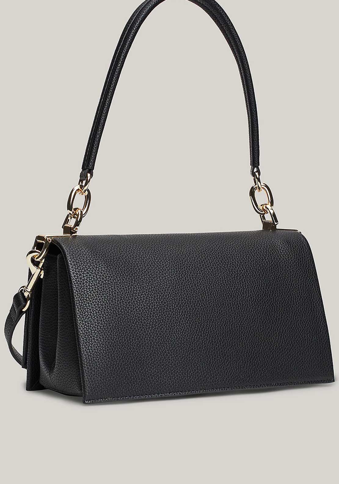 Tommy Hilfiger Monogram Crossbody Bag, Black