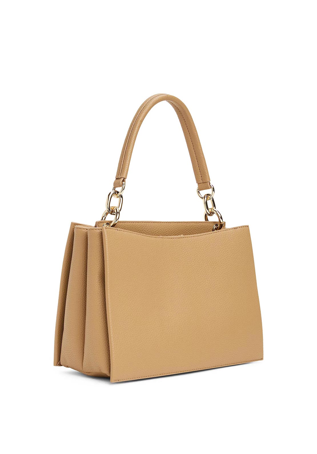 Tommy Hilfiger Pebbled Crossbody Mini Tote Bag, Safari Canvas