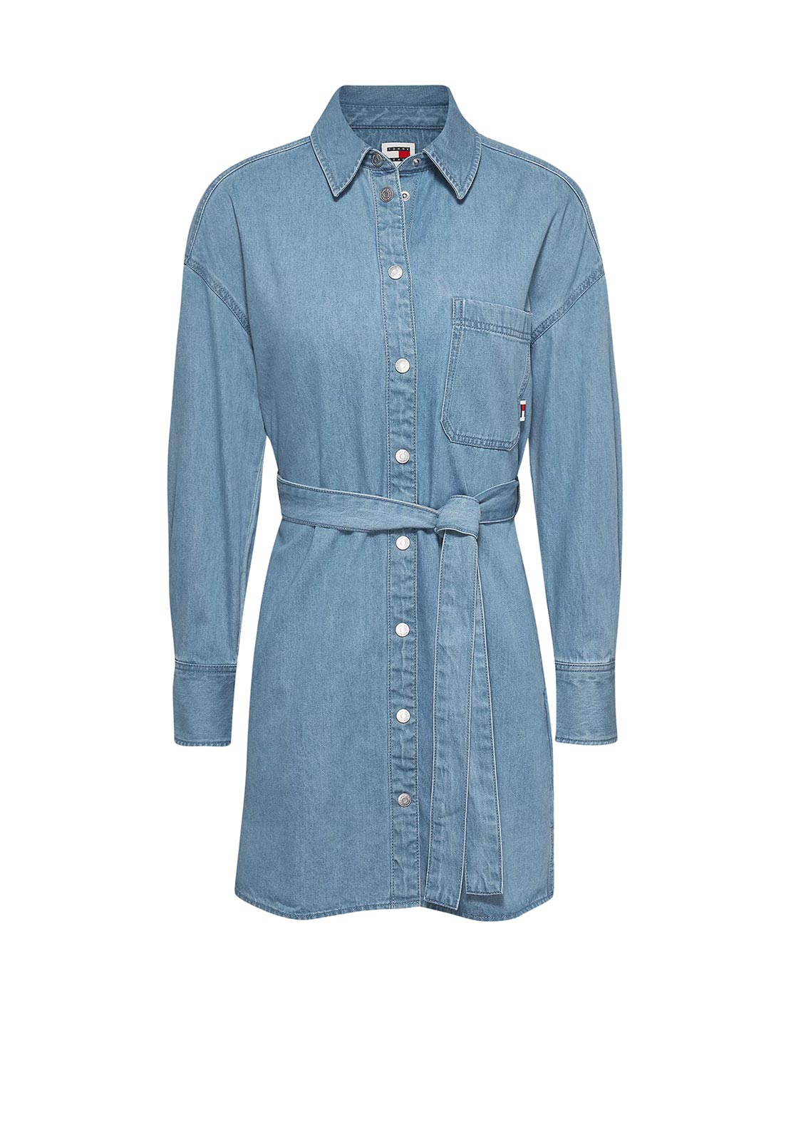tommy jeans denim dress Tommy Jeans Denim Western Dress