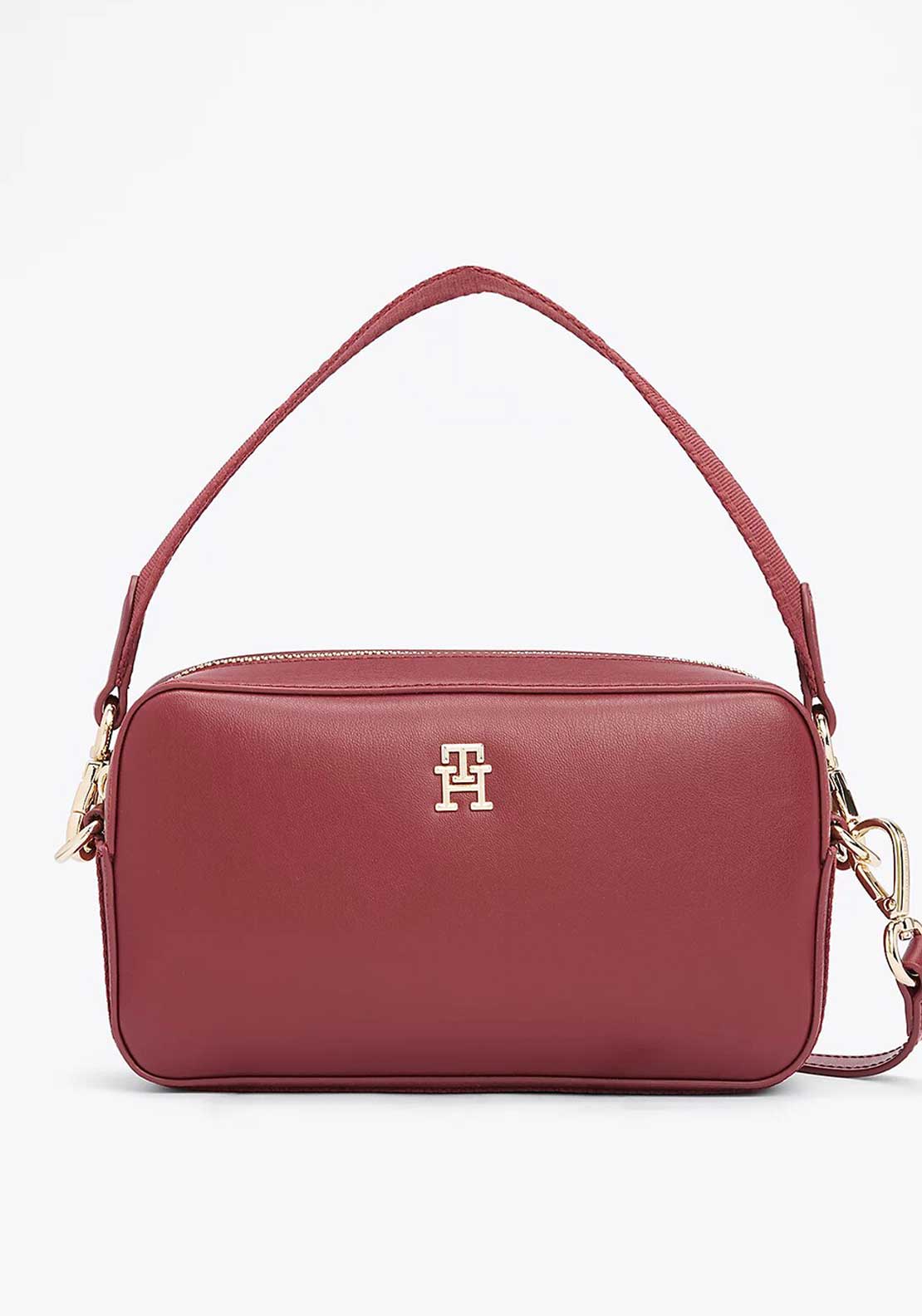 Tommy Hilfiger Distinct Camera Crossbody Bag, Red