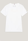 Tommy Hilfiger Girl Monotype Foil Logo Tee, White