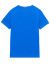 Tommy Hilfiger Boy Logo Short Sleeve Tee, Ultra Blue