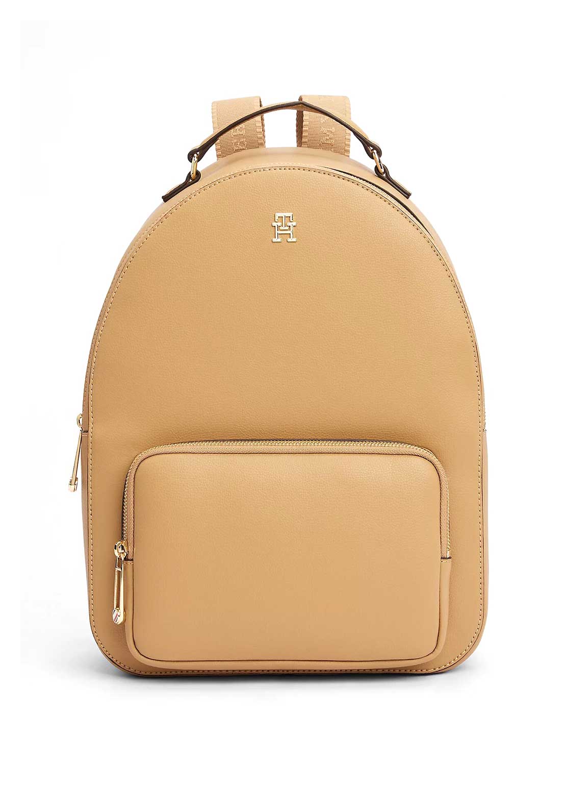 Tommy Hilfiger Soft Logotape Backpack, Tan