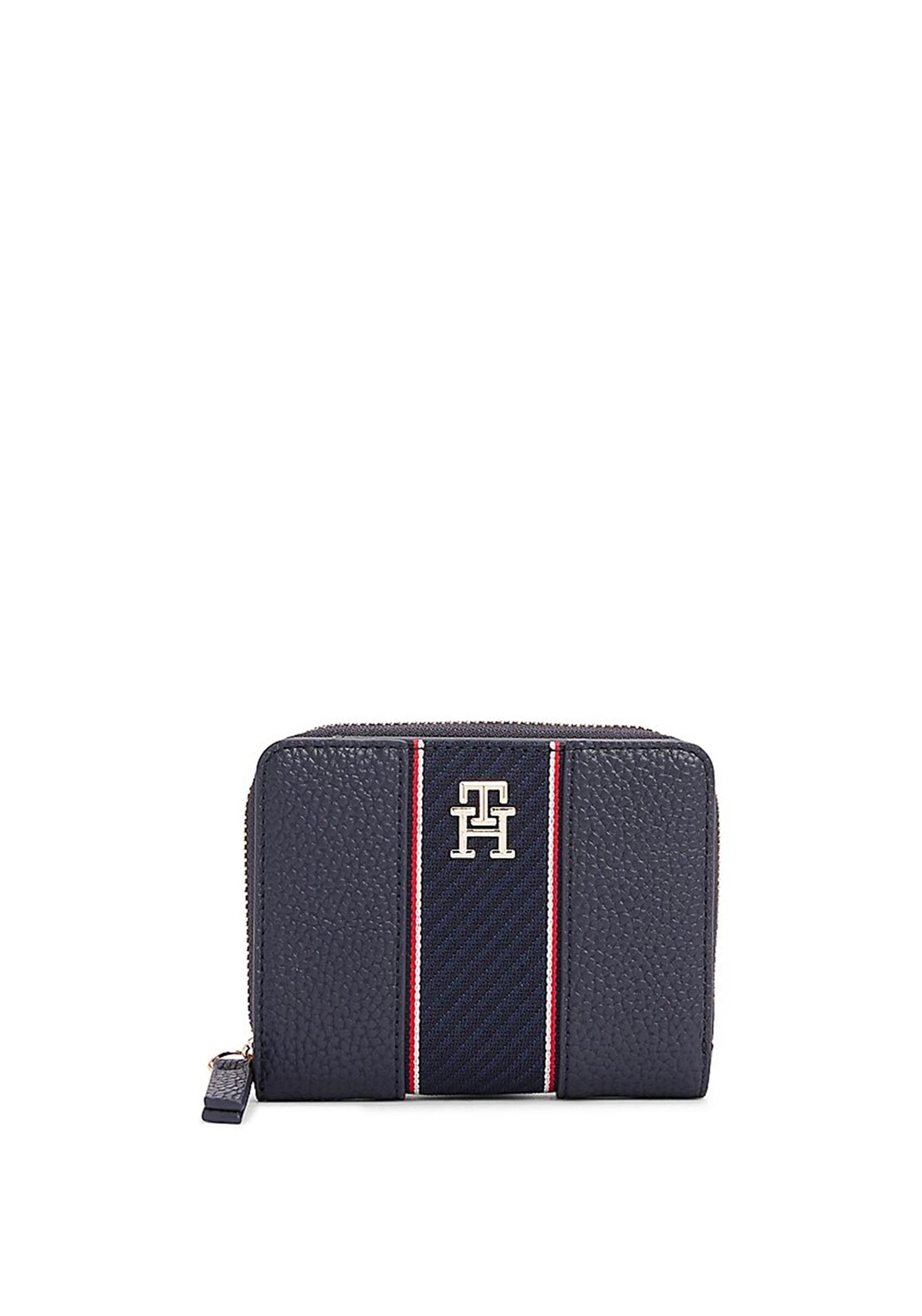 Tommy Hilfiger Monogram Zip Around Wallet, Navy