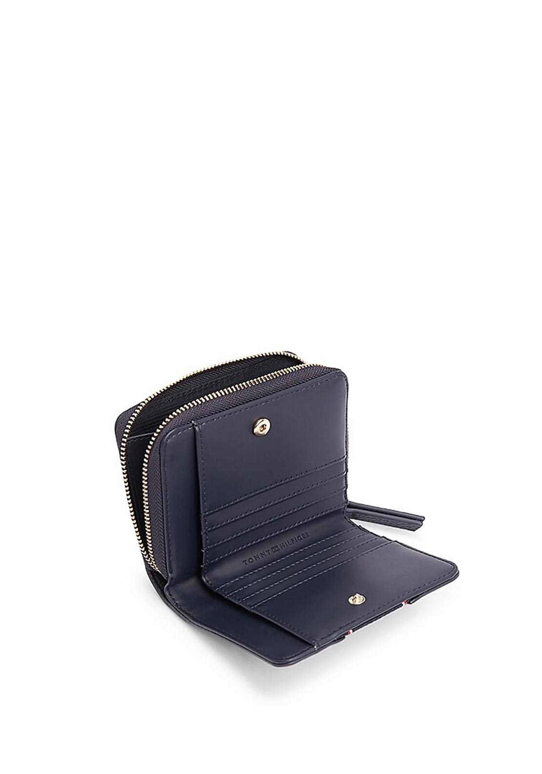 Tommy Hilfiger Monogram Zip Around Wallet, Navy