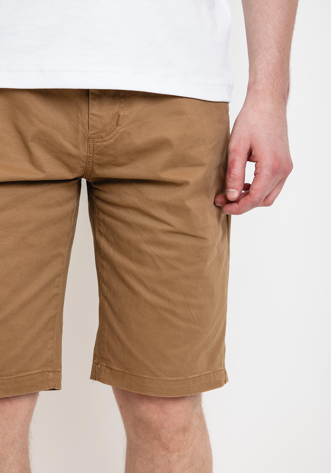 XV Kings by Tommy Bowe Wallabies Chino Shorts, Wheat