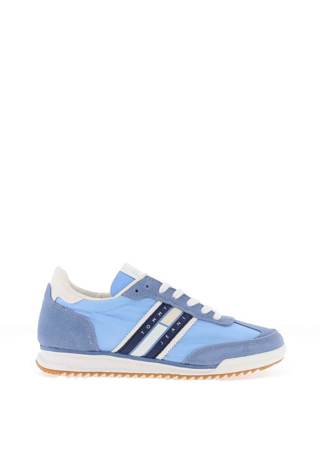 Tommy Jeans Womens Cleated Retro Trainers, Sugarplum Blue - Main Image